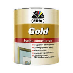 Эмаль декоративная с металлическим блеском Dufa Gold / Дюфа Голд