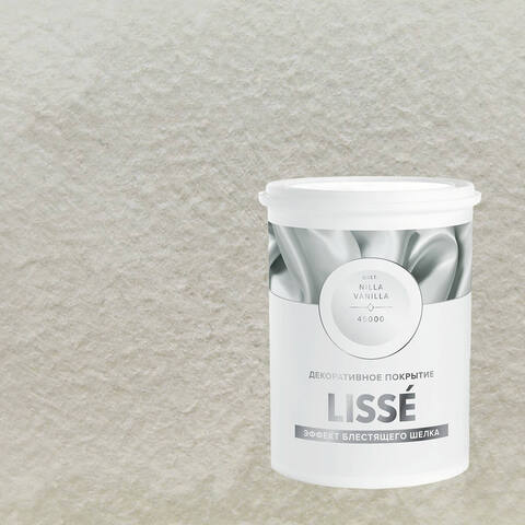 Декоративная штукатурка с эффектом блестящего шелка Vincent Decor Lisse / Винсент Декор Лиссе