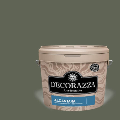 Декоративная штукатурка с эффектом замши и нубука Decorazza Alcantara / Декорацца Алькантара