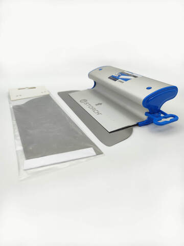 Шпатель с 2 лезвиями 0,3+0,5 Storch Flexogrip Alustar / Шторх