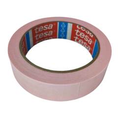 Лента малярная розовая для ровного края и деликатных поверхностей Tesa / Теса