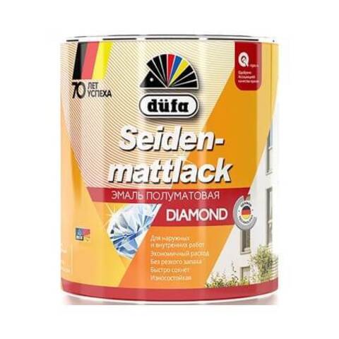 Эмаль универсальная алкидная Dufa Seidenmattlack / Дюфа Сайденматтлак
