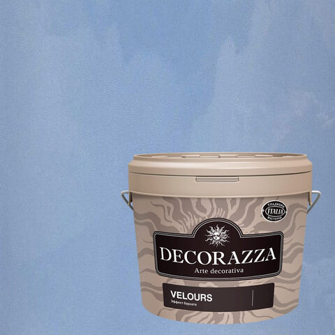 Декоративная штукатурка с эффектом мягкого нежного бархата Decorazza Velours / Декорацца Велюр