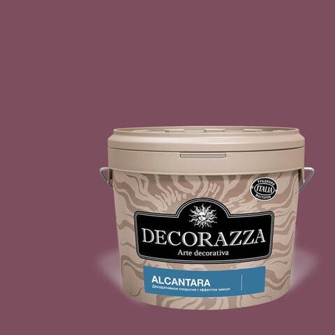 Декоративная штукатурка с эффектом замши и нубука Decorazza Alcantara / Декорацца Алькантара