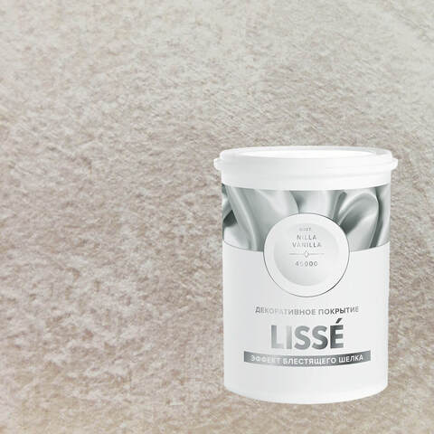 Декоративная штукатурка с эффектом блестящего шелка Vincent Decor Lisse / Винсент Декор Лиссе