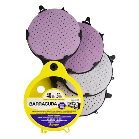 Набор шлифовальных дисков 40 абразивов зерно 80,120,180,220 Blue Dolphin / Блю Долфин