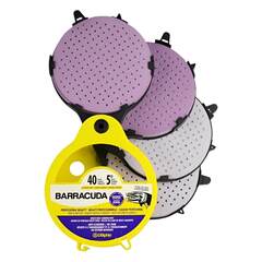 Набор шлифовальных дисков 40 абразивов зерно 80,120,180,220 Blue Dolphin / Блю Долфин