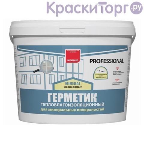 Герметик тепловлагоизоляционный Neomid Mineral Professional / Неомид Минерал
