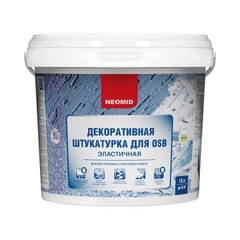 Штукатурка декоративная для OSB с эффектом "шуба" Neomid / Неомид