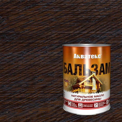 Масло натуральное для древесины Акватекс-Бальзам