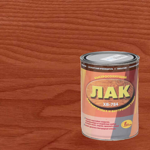 Лак для тонирования и защиты изделий из дерева Новбытхим ХВ-784
