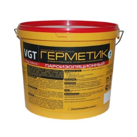 Герметик акриловый пароизоляционный для внутренних работ VGT / ВГТ