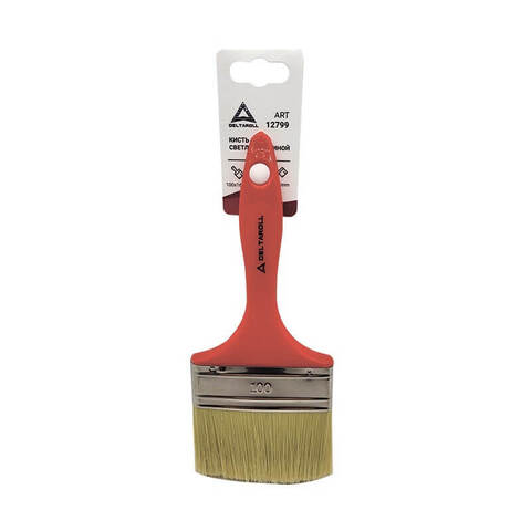 Кисть из искусственной щетины Deltaroll 127 пластиковая ручка / Дельтарол