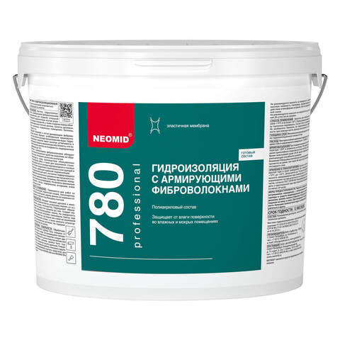 Гидроизоляция с армирующими фиброволокнами Neomid 780 / Неомид