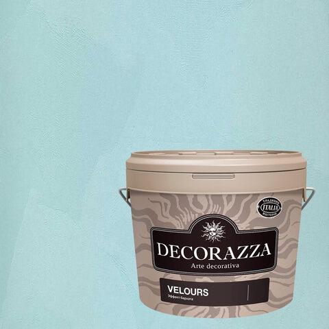 Декоративная штукатурка с эффектом мягкого нежного бархата Decorazza Velours / Декорацца Велюр