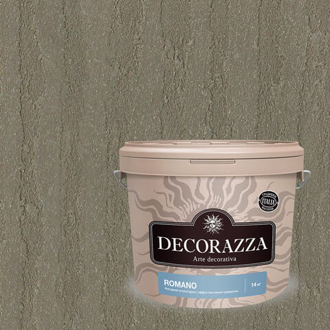 Декоративная штукатурка с эффектом камня травертина Decorazza Romano / Декорацца Романо