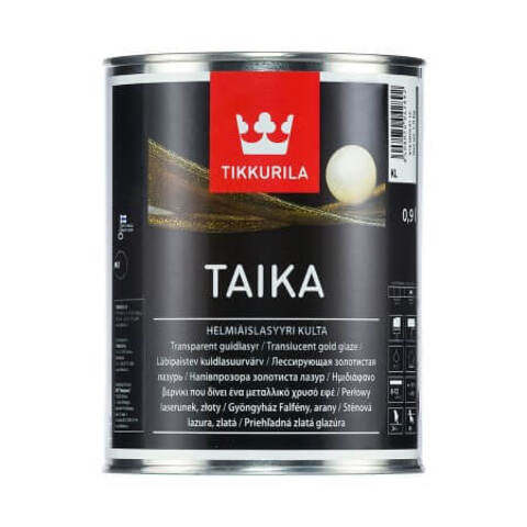 Лазурь декоративная перламутровая Tikkurila Taika / Тиккурила Тайка