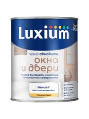 Краска Luxium / Люксиум Окна и Двери полуматовая