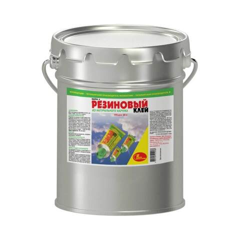 Клей резиновый из натурального каучука Новбытхим