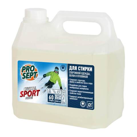 Средство для стирки пуховиков Prosept Crystal Sport / Просепт Кристал Спорт