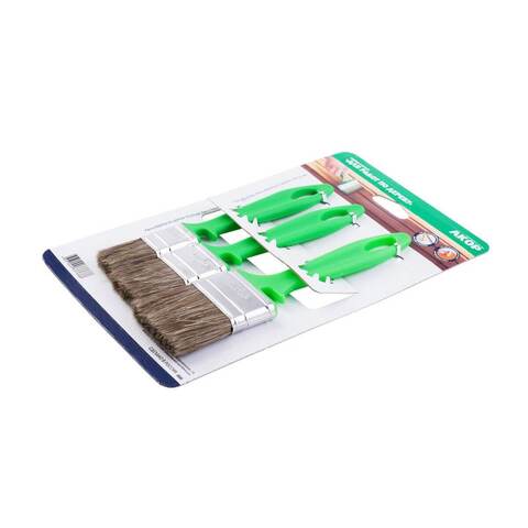 Набор кистей для работ по дереву Акор 174 25 050 (3 шт)