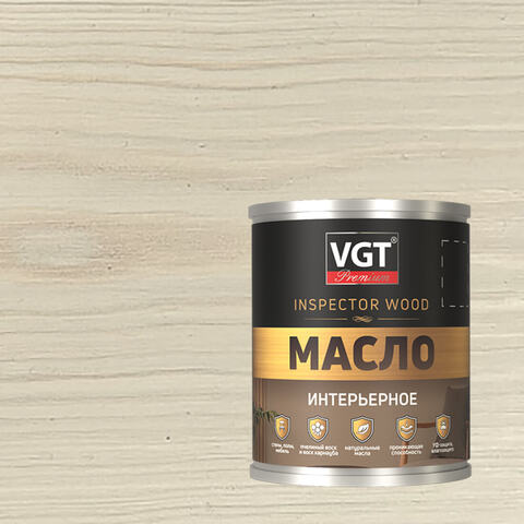 Масло интерьерное VGT Premium Inspector Wood / ВГТ Премиум Инспектор Вуд