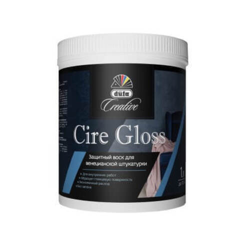 Защитный воск для венецианской штукатурки Dufa Creative Cire Closs /Дюфа Креатив Сире Глосс