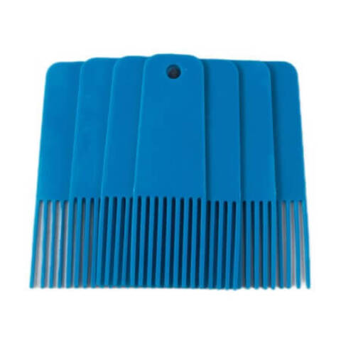 Набор скребков-гребенок пластиковых STMDecor D1130 / СТМДекор