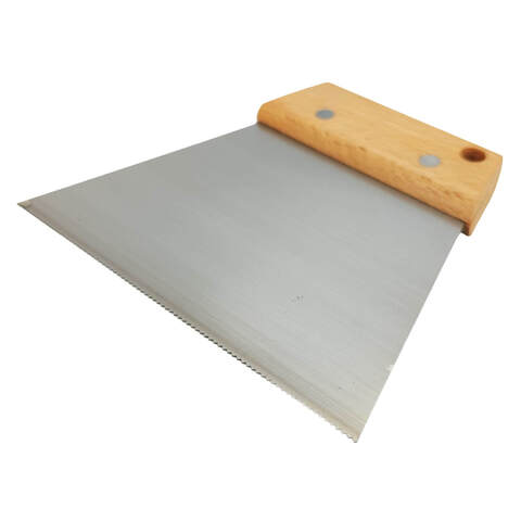 Шпатель трапецевидный мелкозубчатый Pavan 541 / Паван