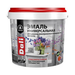 Эмаль универсальная акриловая полуматовая Dali / Дали