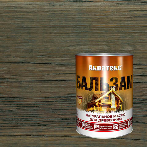 Масло натуральное для древесины Акватекс-Бальзам