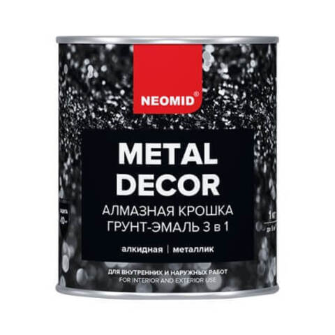 Грунт-эмаль 3в1 Алмазная Крошка Neomid / Неомид