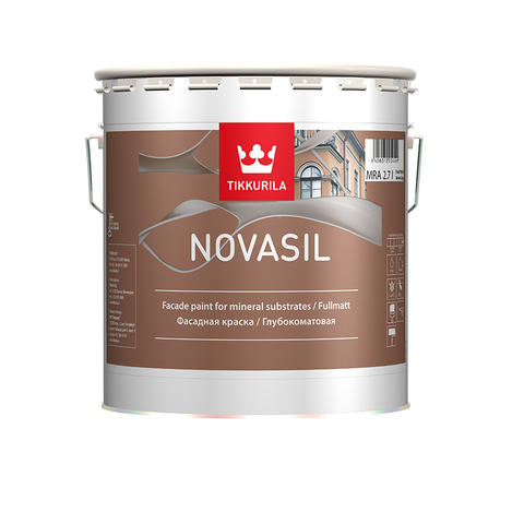 Краска фасадная Tikkurila Novasil / Тиккурила Новасил глубокоматовая