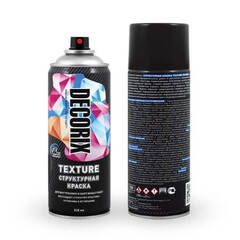 Краска структурная с эффектом пластика Decorix Texture / Декорикс