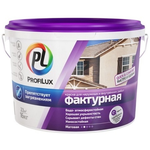 Краска фактурная ProfiLux / Профилюкс