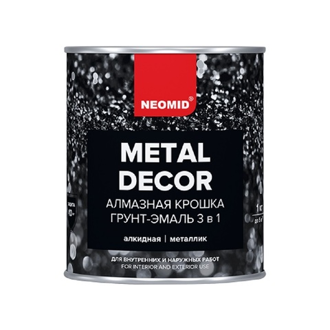 Грунт-эмаль 3в1 Алмазная Крошка Neomid / Неомид