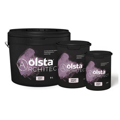 Краска интерьерная Olsta Architect Deep Matt / Ольста Архитект