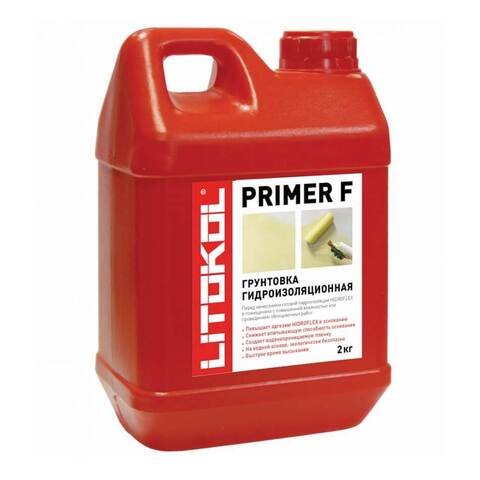 Грунтовка гидроизоляционная Litokol Primer F-M / Литокол Праймер