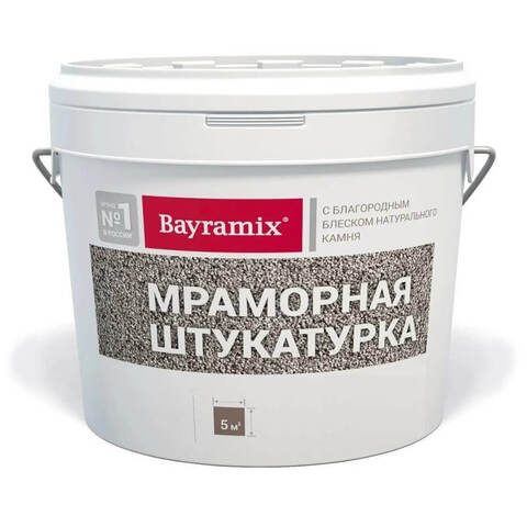 Штукатурка декоративная мраморная Bayramix / Байрамикс