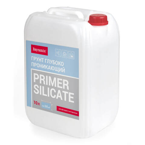 Грунт глубоко проникающий Bayramix Primer Silicate / Байрамикс