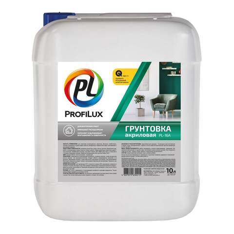 Грунт акриловый для внутренних работ ProfiLux PL-16A / Профилюкс