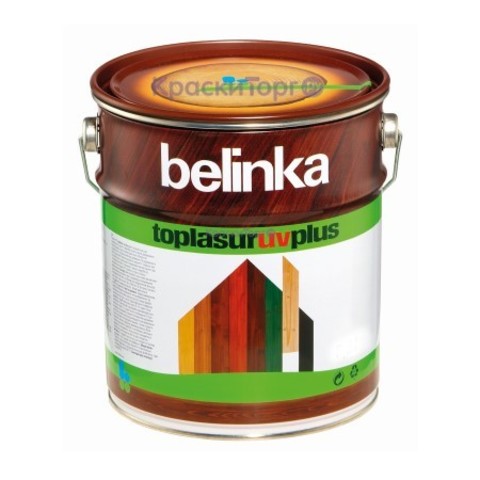 Бесцветное лазурное покрытие для древесины Belinka Toplasur UV Plus / Белинка Топ Лазурь УВ Плюс