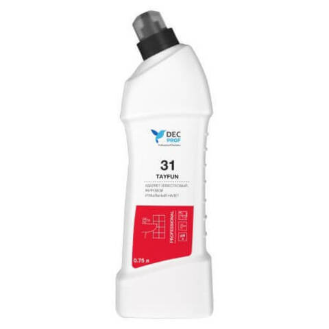 Средство для ежедневной мойки санузлов и ванных комнат DEC PROF 31 Tayfun / Дэк Проф