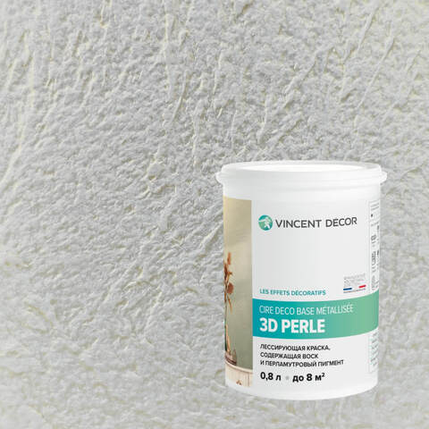 Краска декоративная лессирующая с воском Vincent Decor Cire Deco / Винсент Декор Сир Деко