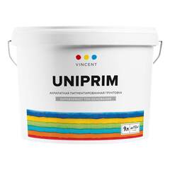 Грунтовка акрилатная пигментированная Vincent Uniprim / Винсент Униприм