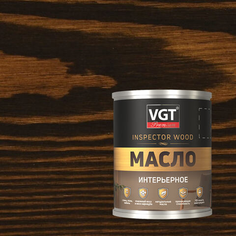 Масло интерьерное VGT Premium Inspector Wood / ВГТ Премиум Инспектор Вуд