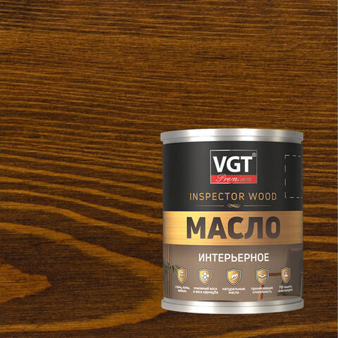 Масло интерьерное VGT Premium Inspector Wood / ВГТ Премиум Инспектор Вуд