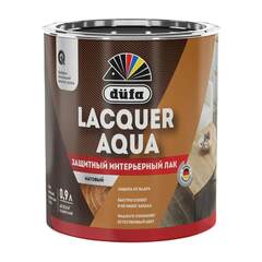 Лак защитный интерьерный матовый Dufa Lacquer Aqua / Дюфа Аква