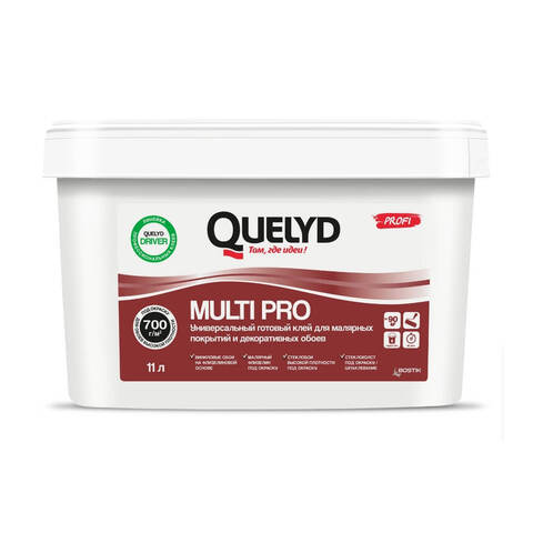 Клей готовый универсальный для всех типов обоев Quelyd Multi Pro / Келид Мульти Про