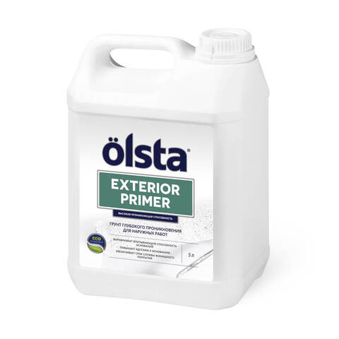 Грунт глубокого проникновения для наружных работ Olsta Exterior Primer / Ольста Экстериор Праймер